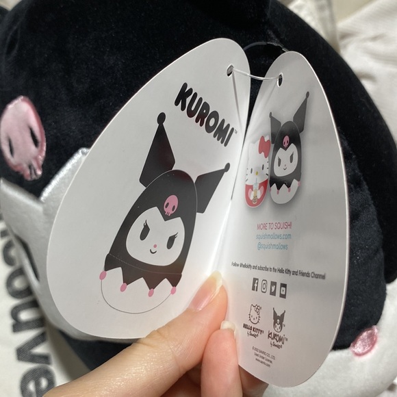 kuromi squishmallow 8” plush toy - Picture 6 of 6